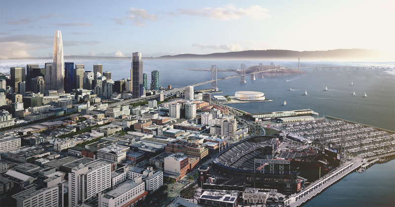 Illustration for article titled You'll Be Able To See The Bay Bridge From Inside The Warriors' New Arena